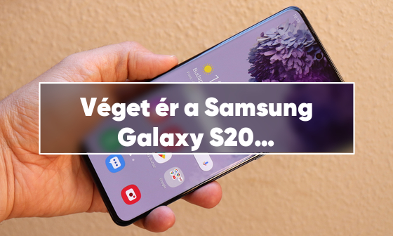 Véget ér a Samsung Galaxy S20 széria támogatása